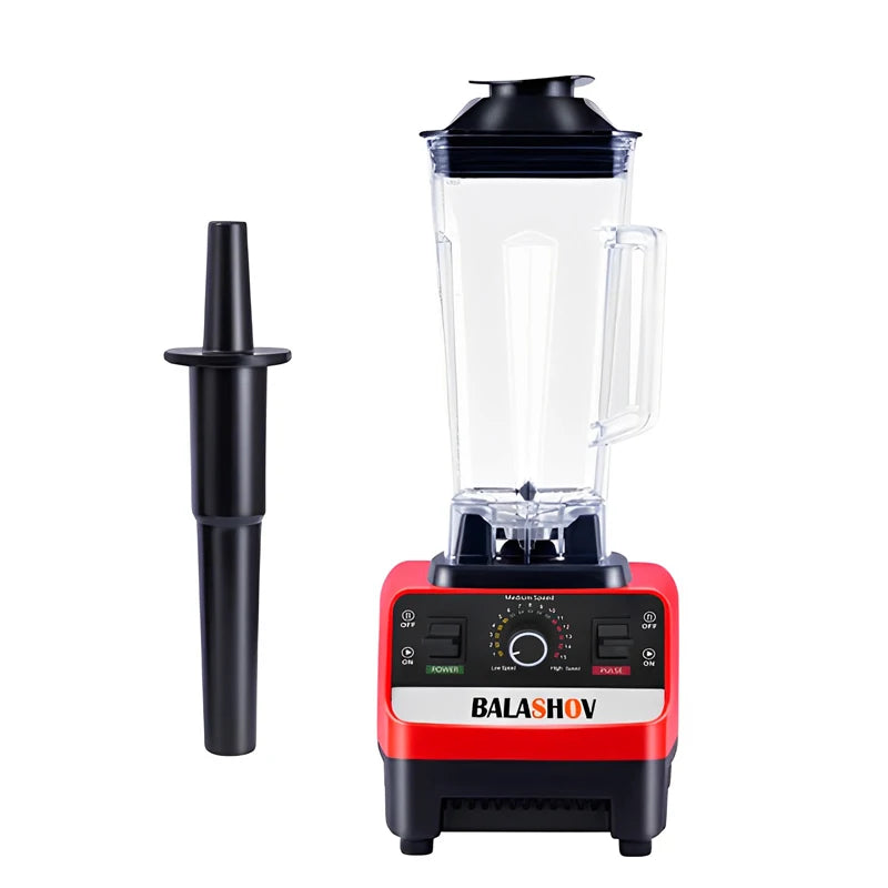 Countertop blender one-container set with tamper